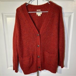 Denim & Supply Ralph Lauren Oversized Grandpa Cardigan Womens medium Mohair Wool